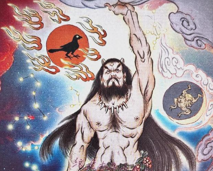 盘古与伏羲：神话交织中的创世之谜