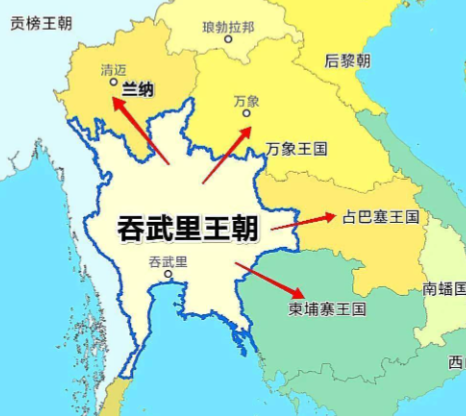 吞武里王朝：暹罗历史上的烽火华章